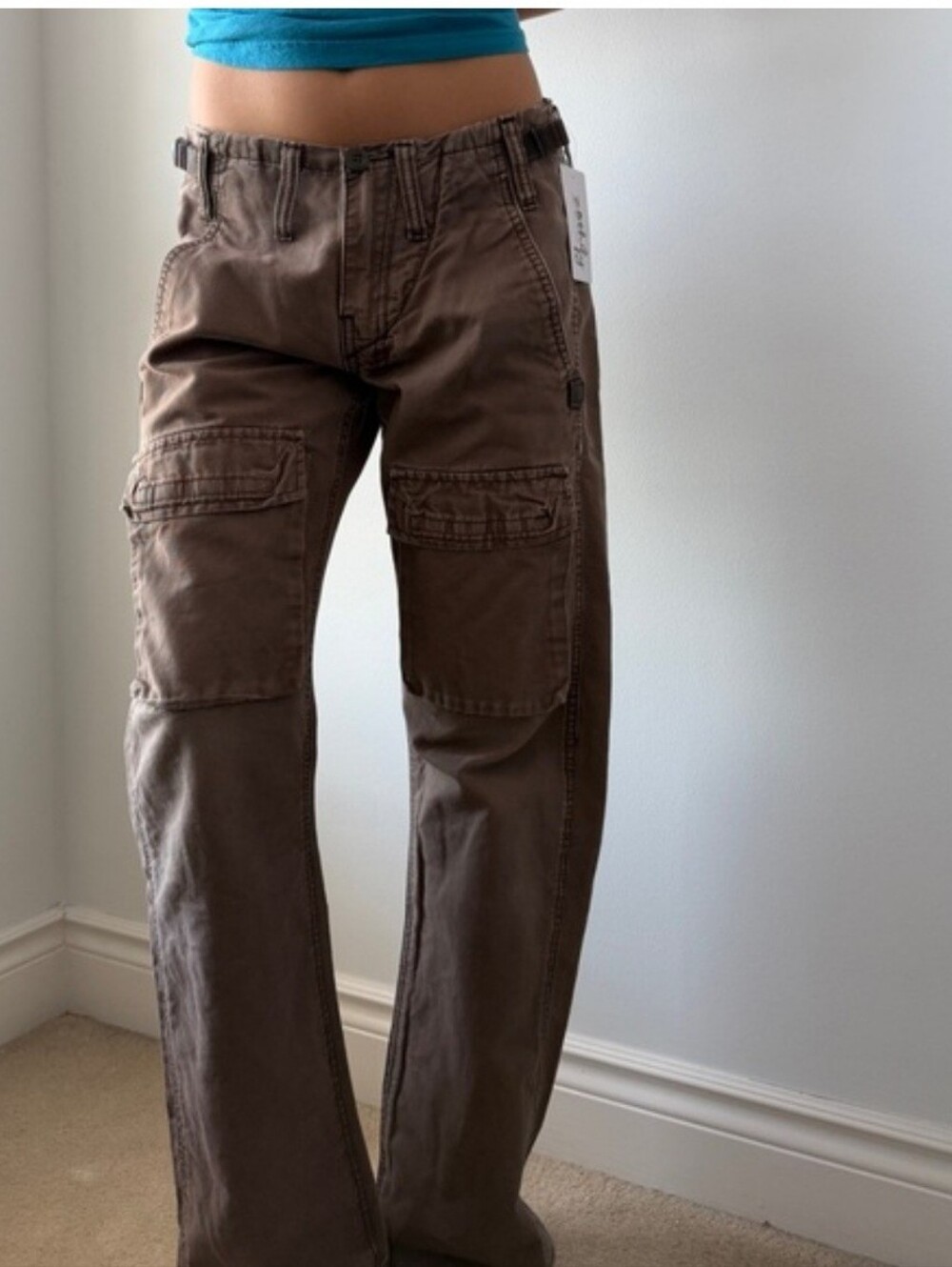G star Raw Brown Cargo Pants - Straight Leg Sz 29